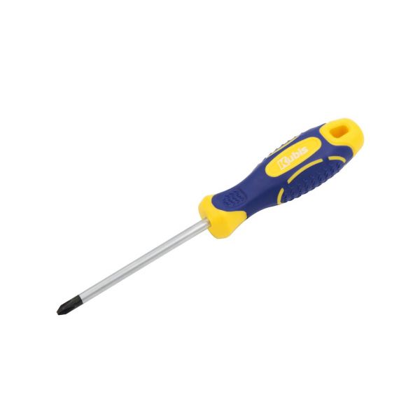 Отвертка крестовая KUBIS PH0*75 мм, CrV