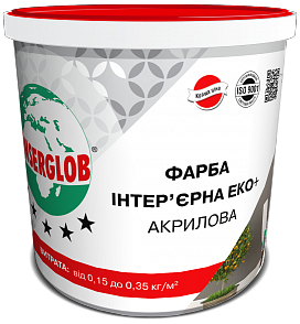 Краска интерьерная ЭКО+акриловая ANSERGLOB, 7кг